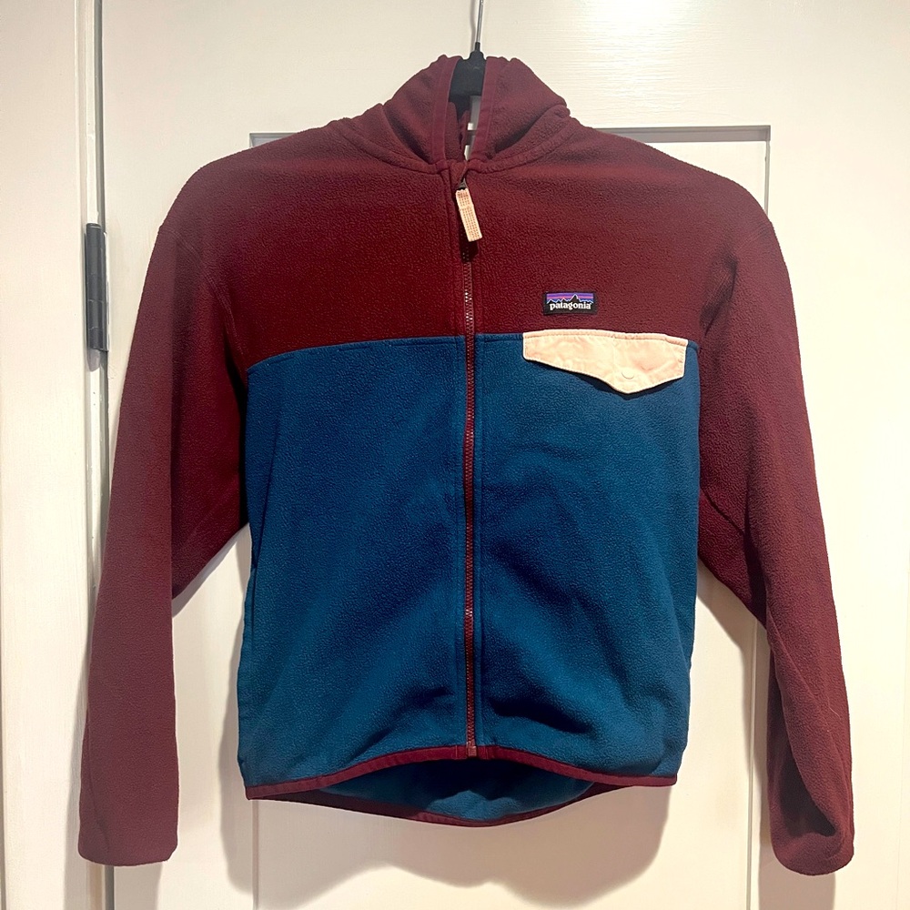 Kids' Patagonia Micro D® Snap-T® Fleece Jacket, Size M (10)